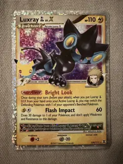 Pokemon LUXRAY GL Lv.X 109/111 - Celebrations - ULTRA RARE HOLO - MINT - Image 2