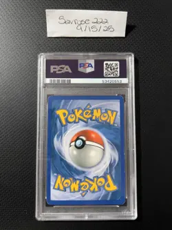 2008 Pokemon Majestic Dawn Leafeon Lv X Holo 99 PSA 5 EX - Image 2
