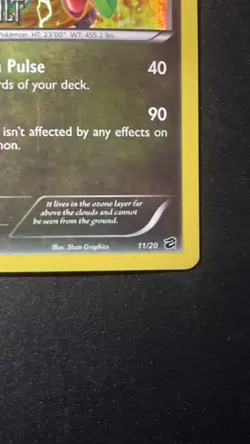 Rayquaza - 11/20 - Holo - Dragon Vault Stamped - Image 5