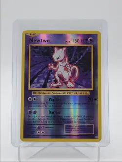 MEWTWO 2016 POKEMON XY EVOLUTIONS HOLO RARE 51/108 Q5686 - Image 1