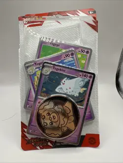 Pokemon Destined Rivals Premium Checklane Blister Pack [Togekiss]- SV10 [Empty] - Image 1