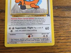 Pokemon Wotc Black Star Promo # 5 Movie Promo DRAGONITE **not played** - Image 3