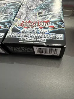 YuGiOh x3 Structure Deck: Saga of Blue-Eyes White Dragon Unlimited NEW Set Seal - Image 5