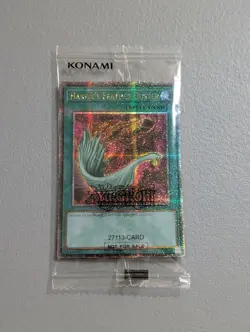 Yu-Gi-Oh! Harpie's Feather Duster EDC1-EN001 Quarter Century Secret Rare -Sealed - Image 1