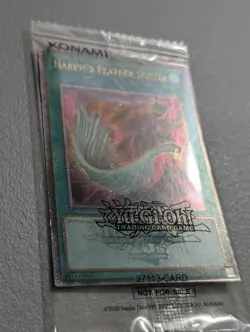Yu-Gi-Oh! Harpie's Feather Duster EDC1-EN001 Quarter Century Secret Rare -Sealed - Image 2