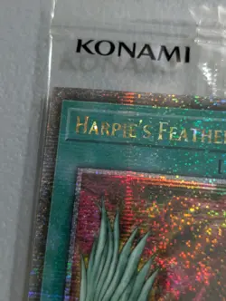 Yu-Gi-Oh! Harpie's Feather Duster EDC1-EN001 Quarter Century Secret Rare -Sealed - Image 5