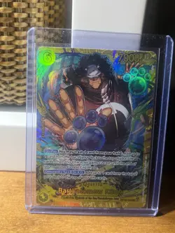 One Piece CCG Batholomew Kuma Op12-119 Sec Super Rare NM Condition - Image 1