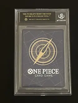 BGS Black Label 10 One Piece 2023 Treasure Cup Top 64 Prize Marco R OP02-018 - Image 2