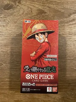 One Piece Op13 Carrying On His Will Booster Box Japanese Unopened Product Japan - Image 1