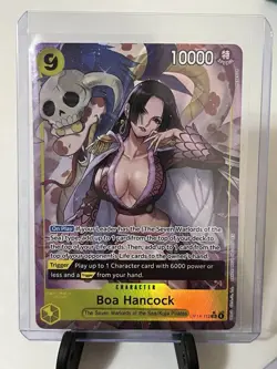 Boa Hancock (Alt Art) OP14-112 SR The Azure Sea’s Seven English One Piece TCG NM - Image 1