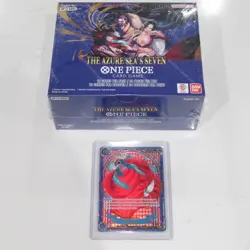 One Piece BUGGY OP09-051 SP GOLD PARALLEL RARE + OP14 Sealed Booster Box ENGLISH - Image 1