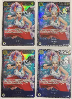 One Piece Yamato Flagship Top 8 Promo Japanese Lot of 4 - Image 1