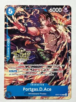 Portgas.D.Ace OP07-053 3rd Anniversary Tournament 3 Brothers Pack - Image 2
