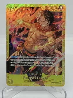 Portgas.D.Ace OP07-119 SEC - One Piece TCG English Near-Mint Foil Secret Rare - Image 1