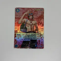 Portgas.D.Ace OP13-119 SEC Red Super Manga Holo One Piece Carrying On His Will - Image 1