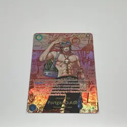 Portgas.D.Ace OP13-119 SEC Red Super Manga Holo One Piece Carrying On His Will - Image 3