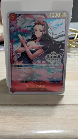 Nico Robin (Store Championship Participation Pack) OP01-017 One Piece Promotion - Image 1