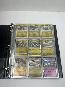 Huge Binder Pokemon Card Collection Lot 263 Holos all mid - modern - Image 1