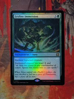 MTG Card: Leyline Immersion (March Machine: Aftermath) FOIL - Image 1