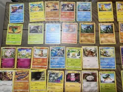 Pokemon Bulk Card Lot 10 TCG Commons and Uncommons. Non-Holos - Image 1
