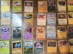 Pokemon Bulk Card Lot 10 TCG Commons and Uncommons. Non-Holos - Image 2