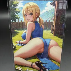 Lucy Heartfilia Anime Waifu Card Doujin ACG Goddess Holo - Image 1