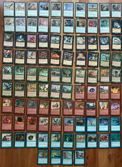 URZA'S SAGA Common, Unc, and Rare lot 134 cards ~ no duplicates Vintage MTG - Image 1