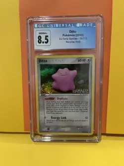 Ditto EX Delta Species 35/113 Rev Foil Holo Graded 8.5 CGCPokemon Card ENG - Image 1