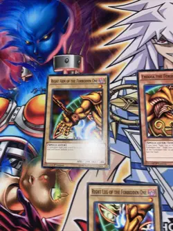 Exodia the Forbidden One LDK2 Common YUGIOH! TCG Complete 5 Card Set LP - Image 2