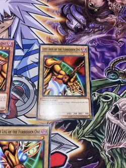 Exodia the Forbidden One LDK2 Common YUGIOH! TCG Complete 5 Card Set LP - Image 4