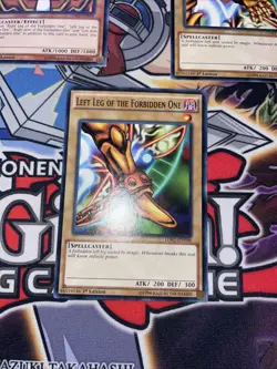 Exodia the Forbidden One LDK2 Common YUGIOH! TCG Complete 5 Card Set LP - Image 5