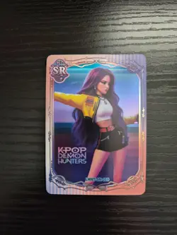 NEW! KPop Demon Hunters Exquisite Collection Card - Rumi - SR Rarity #019 Holo - Image 1