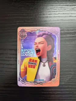 NEW! KPop Demon Hunters Exquisite Collection Card - Rumi - SR Rarity #013 Holo - Image 1