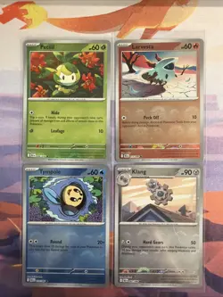 Pokemon Black Bolt PokeBall (4) Card Lot - 006/086, 015/086, 019/086, 062/086 - Image 1