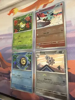 Pokemon Black Bolt PokeBall (4) Card Lot - 006/086, 015/086, 019/086, 062/086 - Image 3