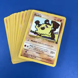 2000 Pokemon Team Rocket Mankey 61/82 NM Lot of 22 Cards - Image 1