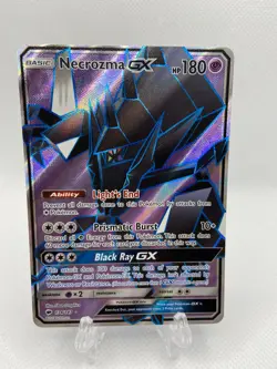 Necrozma GX 134/147 Full Art Burning Shadows Pokemon Card NM/M pack fresh - Image 1