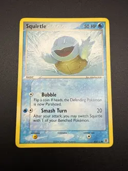 Pokemon Card - Squirtle FireRed & LeafGreen 83/112 Common Non Holo - Image 3