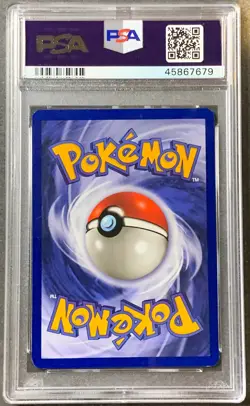 Pokemon Card 1st Edition Grimer PSA 9 Mint, Fossil Set #48, WOTC 1999 - Image 2