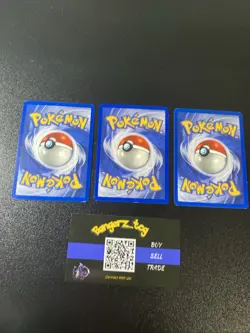 Charmander Squirtle Bulbasaur - Base Set Starters Pokemon Card Lot Of 3 - Image 5