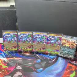 Pokemon TCG Holo Card Lot Mega Charizard X EX Charizard EX (5 Cards) - Image 1