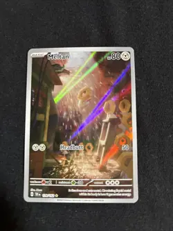 Pokemon Meltan TCG Holo Card 179/162SV05: Temporal Forces - Image 3