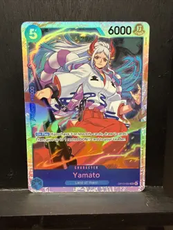 Yamato OP13-054 SR ONE PIECE Tcg Card Game NM Blue - Image 2