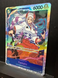 Yamato OP13-054 SR ONE PIECE Tcg Card Game NM Blue - Image 3