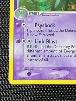 Kirlia 32/101 Dragon Frontiers Reverse Holo Pokemon Card NM - Image 5