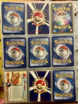 Vintage Pokemon Card Collection - No Binder Lot 5 Pages - Holo - Modern LP/NM - Image 2