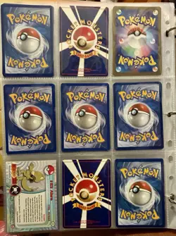 Vintage Pokemon Card Collection - No Binder Lot 5 Pages - Holo - Modern LP/NM - Image 4