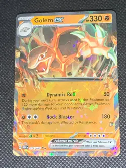 Golem ex 076/165 - S&V 151 Pokemon Card - NM - Image 1