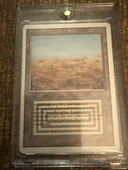 MTG Scrubland NM Revised Dual Land Reserved List Beautiful Card - Image 1