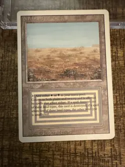 MTG Scrubland NM Revised Dual Land Reserved List Beautiful Card - Image 2